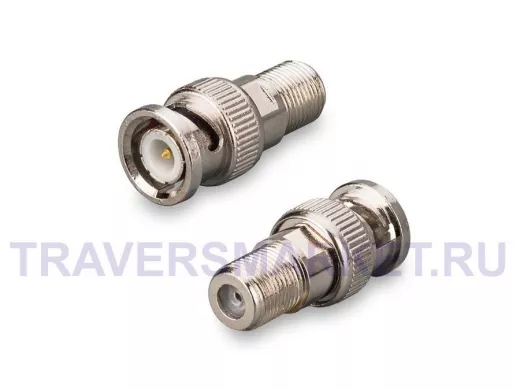 переходник штекер BNC - F мама