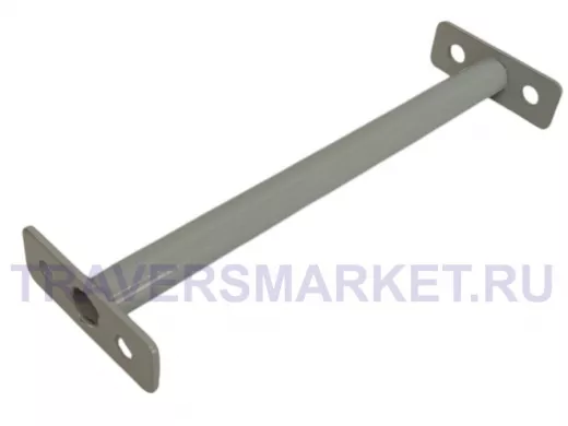 Кронштейн для многоуровневых полок, диаметр 12мм длина 165мм, серый, 1 шт 