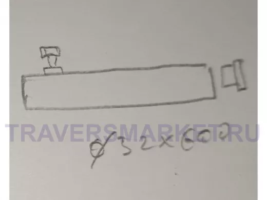 Секция антенная 60 см с заглушкой 