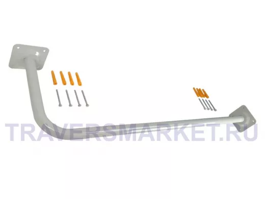 Поручень угловой для домов к стене или потолку, ширина 100см высота 30см 