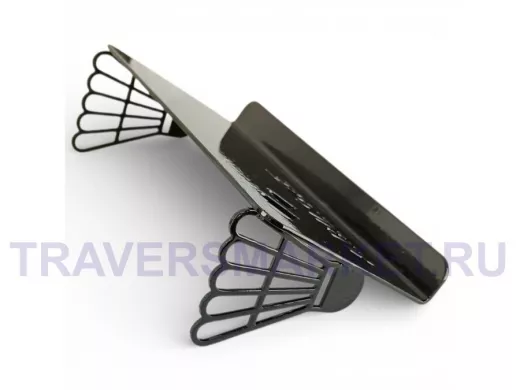 Держатель бадминтонный подарочный для планшета или двух телефонов, 20х10см, черный 