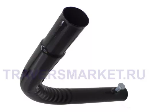 Элемент трубы, диаметр 32мм, высота 50см, вылет 23см, обжатый, фиксатор 