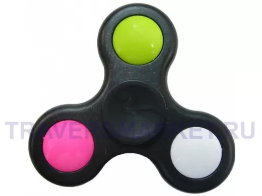 Спиннер-вертушка NO-2885 (разноцветные) LED