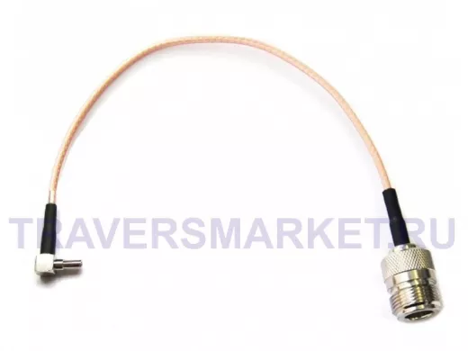 Переходник N (female, гнездо) - CRC-9 (male, штекер) пигтейл GR-9 (N-female-CRC9)