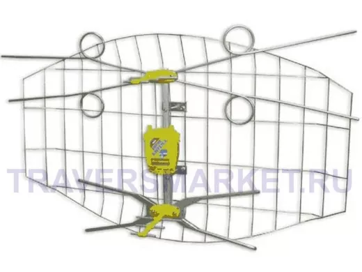 Телевизионная антенна ASP-4  "Локатор" с корпусом для усилителя