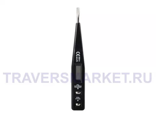 Тестер  GK 31 (отвертка индикаторная, многофукциональная, ЖК-дисплей, работает без батареек)