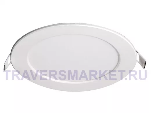 JazzWay светильник PPL-RPW  9W  4000K  тонкопрофильный, цвет: белый, круглый, 145 мм - диаметр, толщ