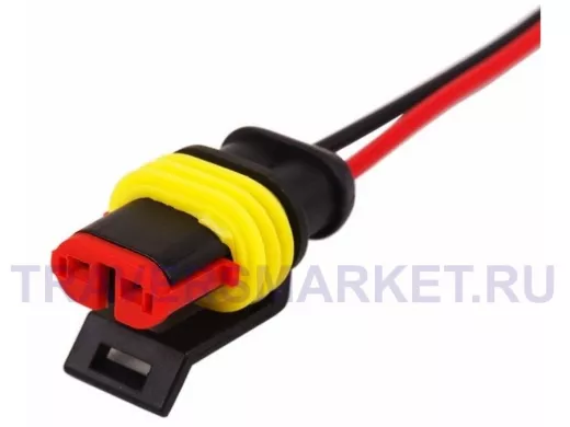 DJ7021-1.5-21 автомобильный разъем гнездо с проводом 20 см