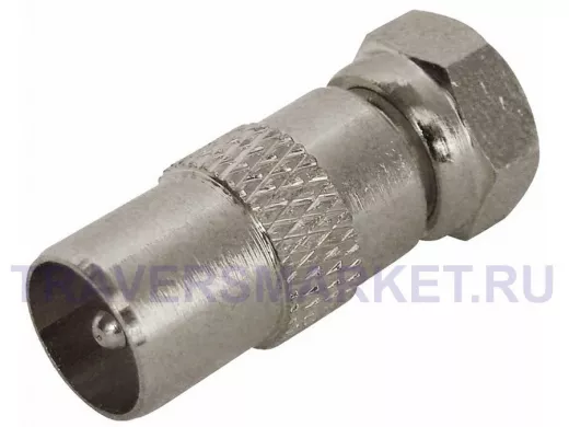 Переход штекер F-штекер TV PROCONNECT