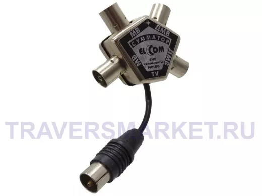 Сумматор телевизионный СТ-4 Elcom   МВ/МВ/ДМВ/ДМВ