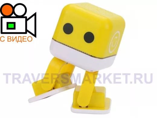 Колонка Bluetooth  F-666 Танцующий робот, аккумулятор, зарядка microUSB, громкий динамик