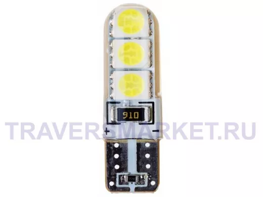 Лампочка Т10 силиконовая с чипом