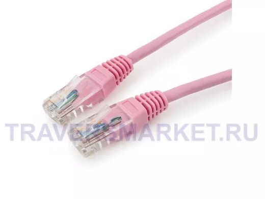 Патч-корд Cablexpert  PP12-0.5M/R кат.5e, 0.5м, UTP, литой, многожильный (красный) PP12-0.5M/R