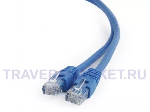 Патч-корд Cablexpert PP6U-1M/G  кат.6, 1м, UTP литой, многожильный (зелёный) PP6U-1M/G
