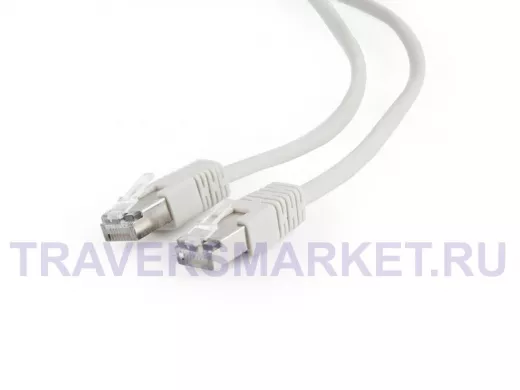 Патч-корд Cablexpert PP22-2m кат.5e, 2м, FTP литой, многожильный (серый) PP22-2m