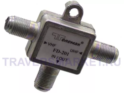 Сумматор телевизионный  FD-201 1-12 (VHF), 21-69 (UHF) 