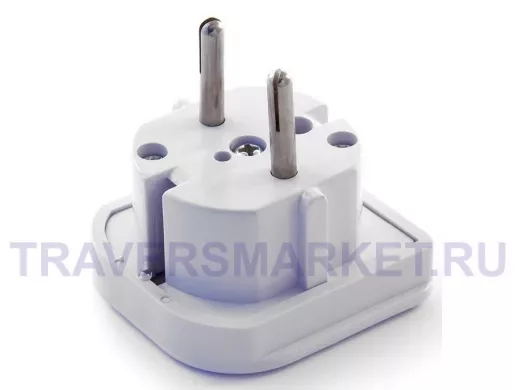 Сетевой переходник  питания Gembird A-AC-UKEU-001, с вилки EU,UK в RU A-AC-UKEU-001