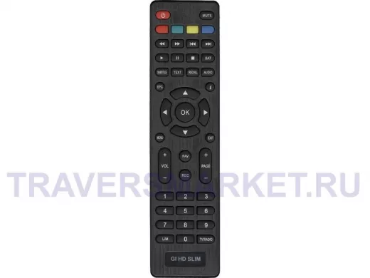 Пульт для спутниковых ресиверов Galaxy Innovations (Gi) HD SLIM T2 ic DVB-T2