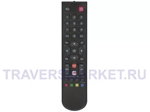 Телевиз. пульт TELEFUNKEN RC2000E02 YOUTUBE ic LCD TV TCL/ERISSON/SUPRA/THOMSON/SHIVAKI