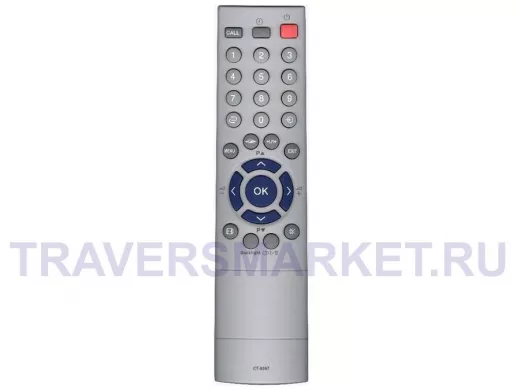 Телевиз. пульт  TOSHIBA  CT-8007 (CT-90281) ic