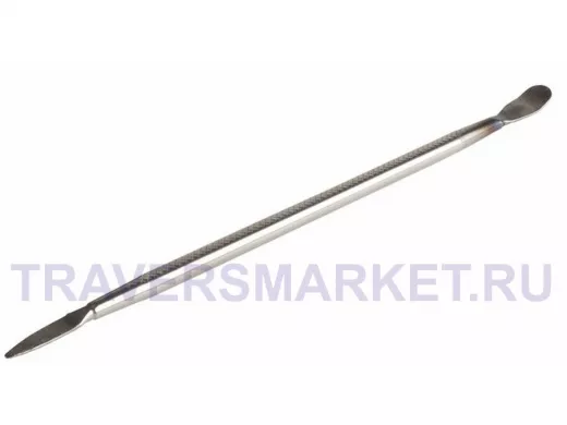 Спуджер металлический (Лопатка двухсторонняя) 170мм 