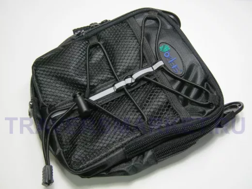 BB1508/1  Сумка для СD - плеера и 8 дисков , черного  цвета с сеткой