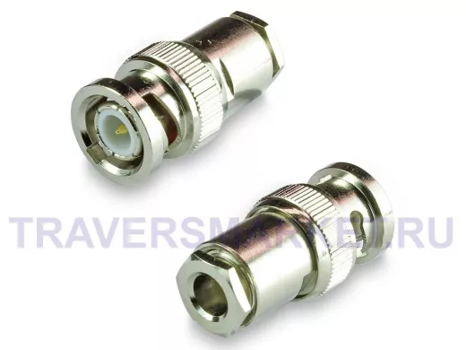 Разъем  B-112F BNC(папа, male) RG58, LMR195 сборный