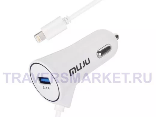 Автомобильное зарядное устройство на 1 гнездо USB