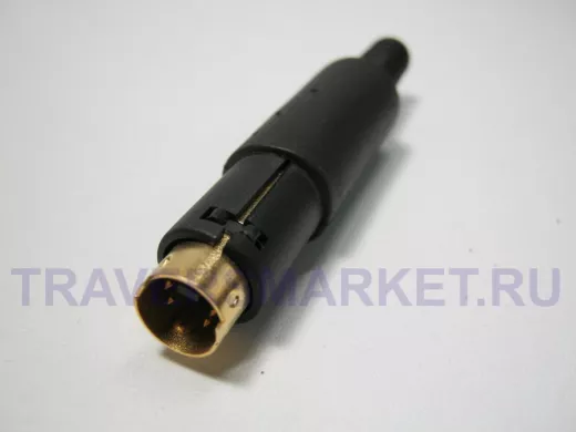 Штекер SVHC  4 pin Металл.GOLD