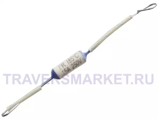 Термопредохранитель на шнуре 15А 250В 185c