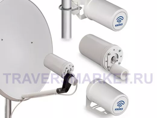 Облучатель МИМО для установки 3G/4G модема  KSS-Pot MIMO в параболическую антенну