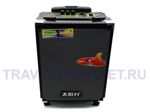 Колонка Bluetooth  Y8-2T Колонка активная, аккумуляторная (1 микрофон, БЕЗ пульта, 5,7кг.)