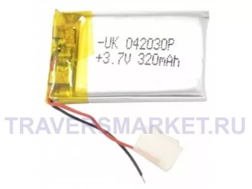 Аккумулятор универсальный 4/20/30мм (3.7v) 320mAh