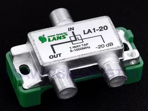 Ответвитель на 1 вых. 20db LA1-20  5-1000 мГц