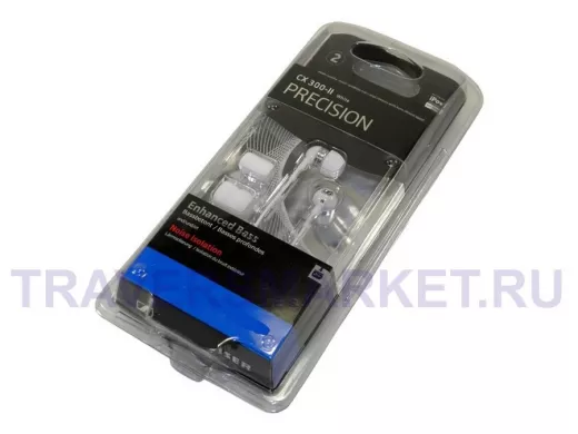 Наушники Sennhsr, Precision Enhanced Bass CX 300-2, белые (079)