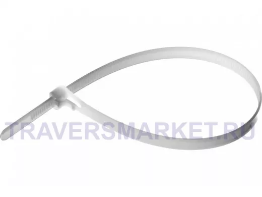 Хомут нейлоновый Smartbuy, 2,5х100, белый (SBE-CT-25-100-w)/500