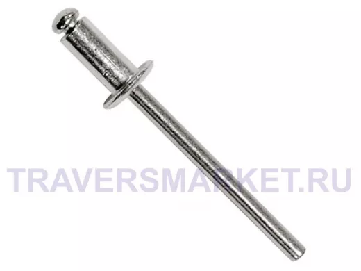 Заклепка алюминий/сталь 4х8 (1000шт) за48  1,514