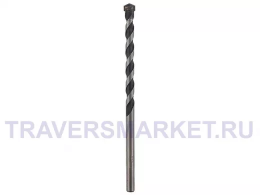 Сверло по бетону 6х100 мм, цилиндрический хвостовик