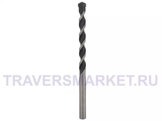 Сверло по бетону 8х120 мм, цилиндрический хвостовик