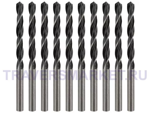 Сверло по металлу  5,0 мм (P6M5) (10 шт. в упаковке) цена за 1 сверло