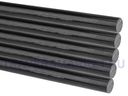 Клеевые стержни, диаметр 11,3мм, длина 270мм, черные (упак. 10 шт.) REXANT