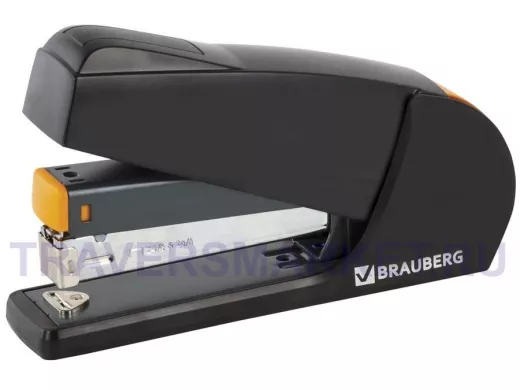 Степлер ЭНЕРГОСБЕРЕГАЮЩИЙ №24/6, 26/6  "BR-71388" "Easy Press", до 25 листов, БЕЗ УСИЛИЙ