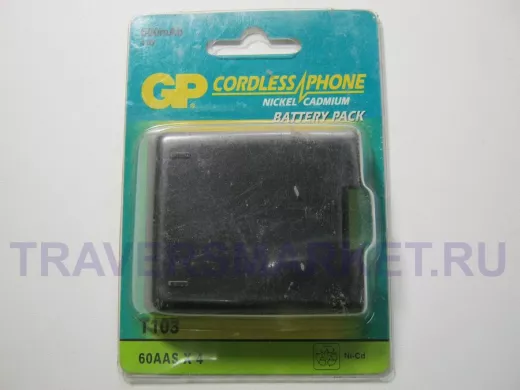 Аккумуляторы  GP T-103 (600mA  4.8V)