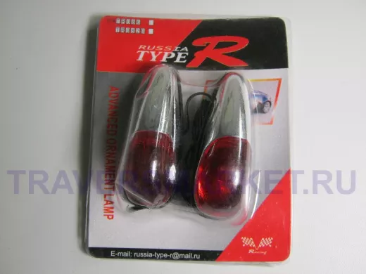 Габаритники 086 R красные 
