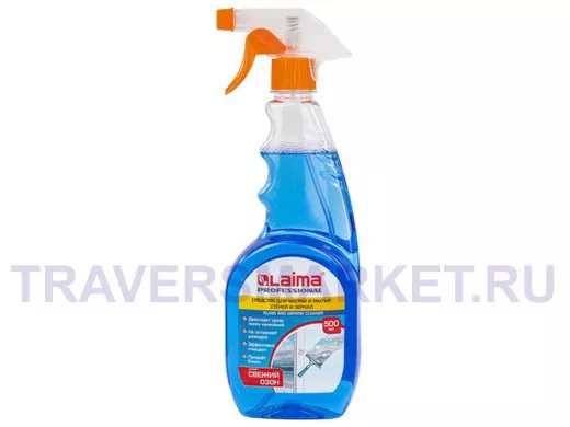 Средство для мытья стекол и зеркал 500мл 