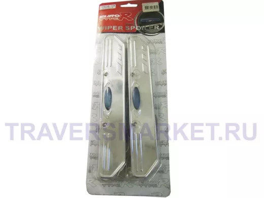 Спойлер на щетки дворника 08-2 B хром с подсветкой