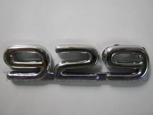 Эмблемма пластик в п/э надпись 929 хром 7,6x2 см 01350   01350