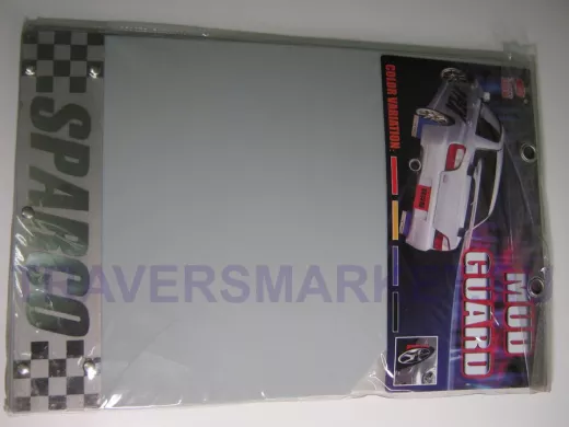 Брызговик с надписью SPARCO серый   00000 (в наборе 2 брызговика)