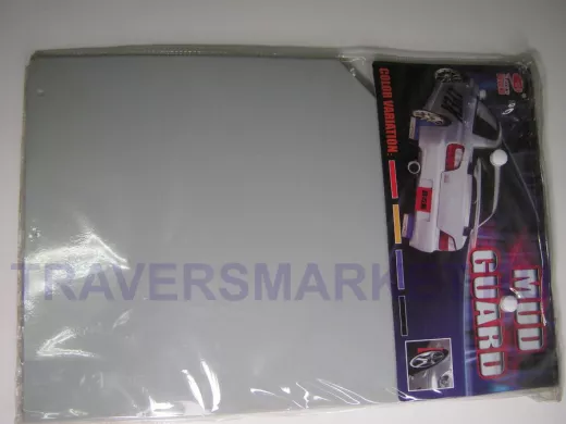 Брызговик без надписи серый   00000 (в наборе 2 брызговика)( Размер: 255мм х 380мм)