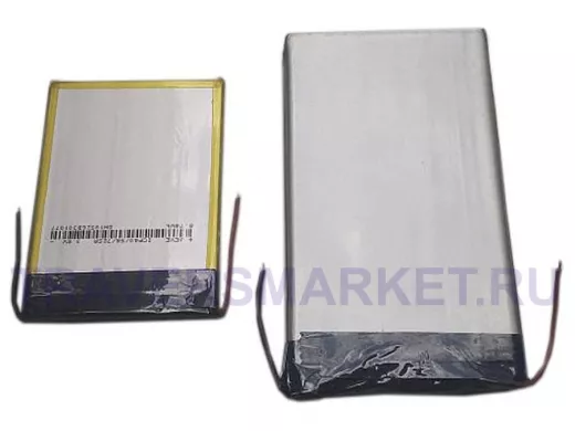 Аккумулятор Li-pol 405573, 3,7 В., 2400мАч, 4*55*73мм.